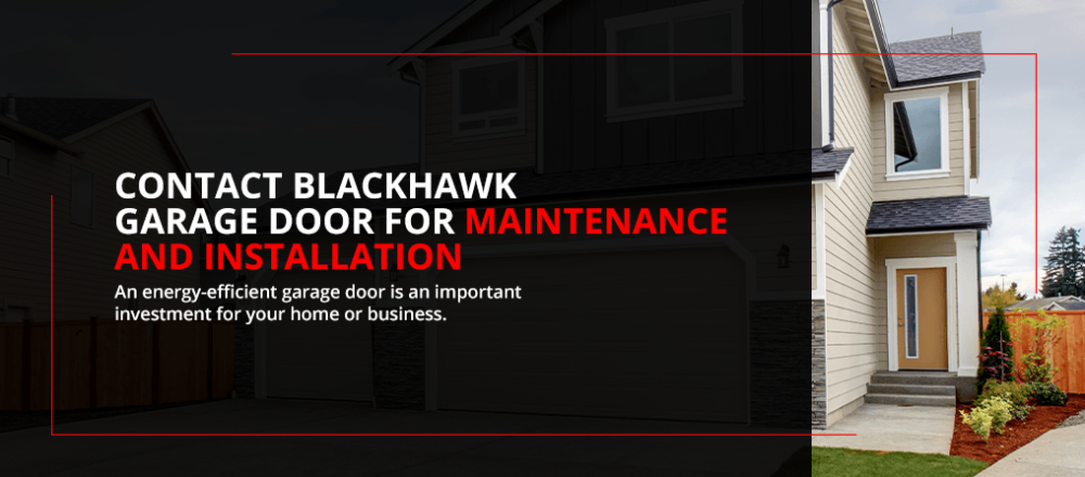 Choosing a Garage Door for Thermal Efficiency